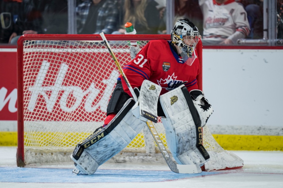 Number one goalie prospect has eyeopening experience at CHL/NHL Top